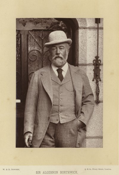 Sir Algernon Borthwick von English Photographer